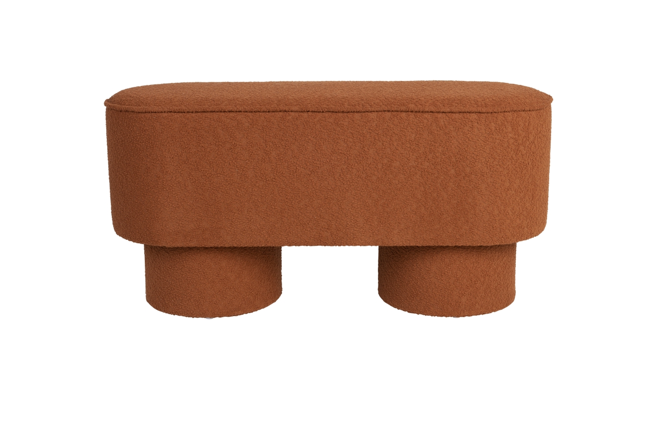 Bank 'Marcos' - Rood/bruin