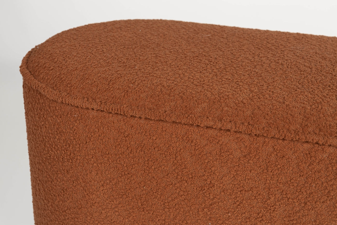 Bank 'Marcos' - Rood/bruin