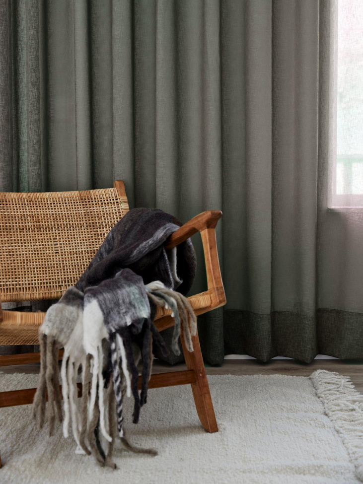 Plaid 'Bonnie' 125x150 - Bruin