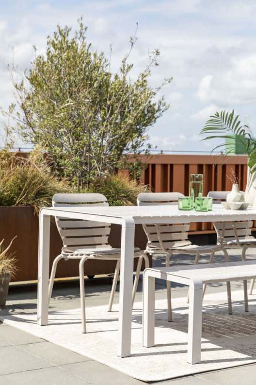 Tuinbank 'Vondel' - Wit