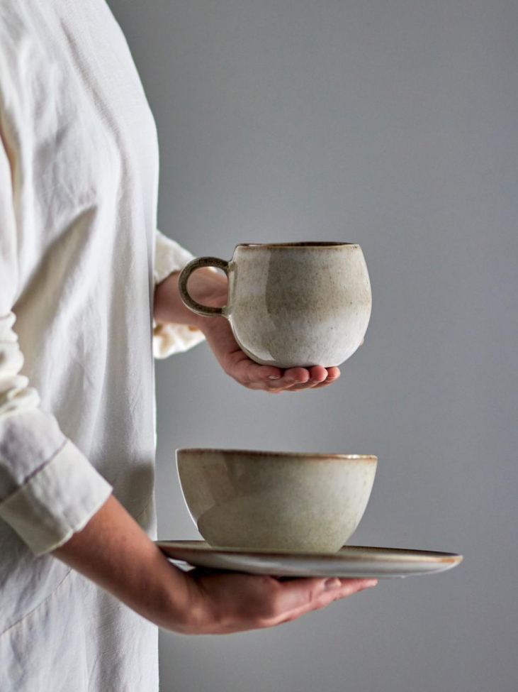 Beker 'Sandrine' L - Grijs