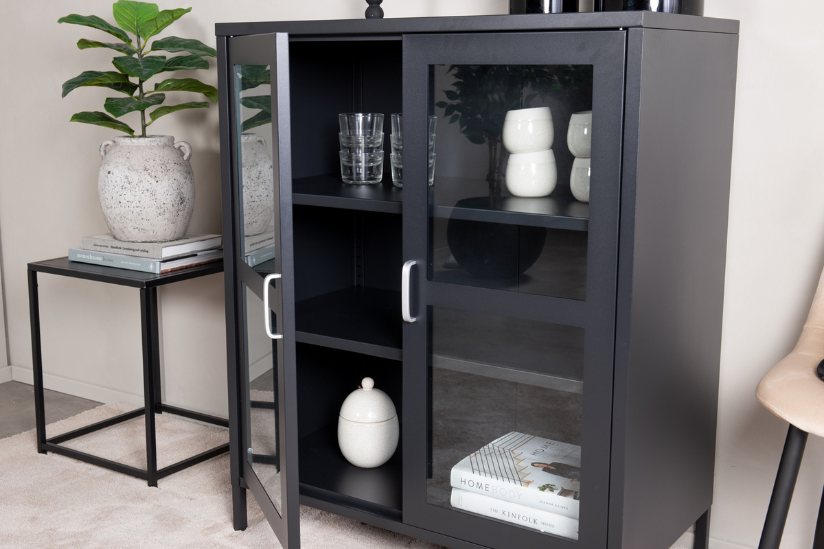 Kast 'Alva' 80x97cm - Zwart