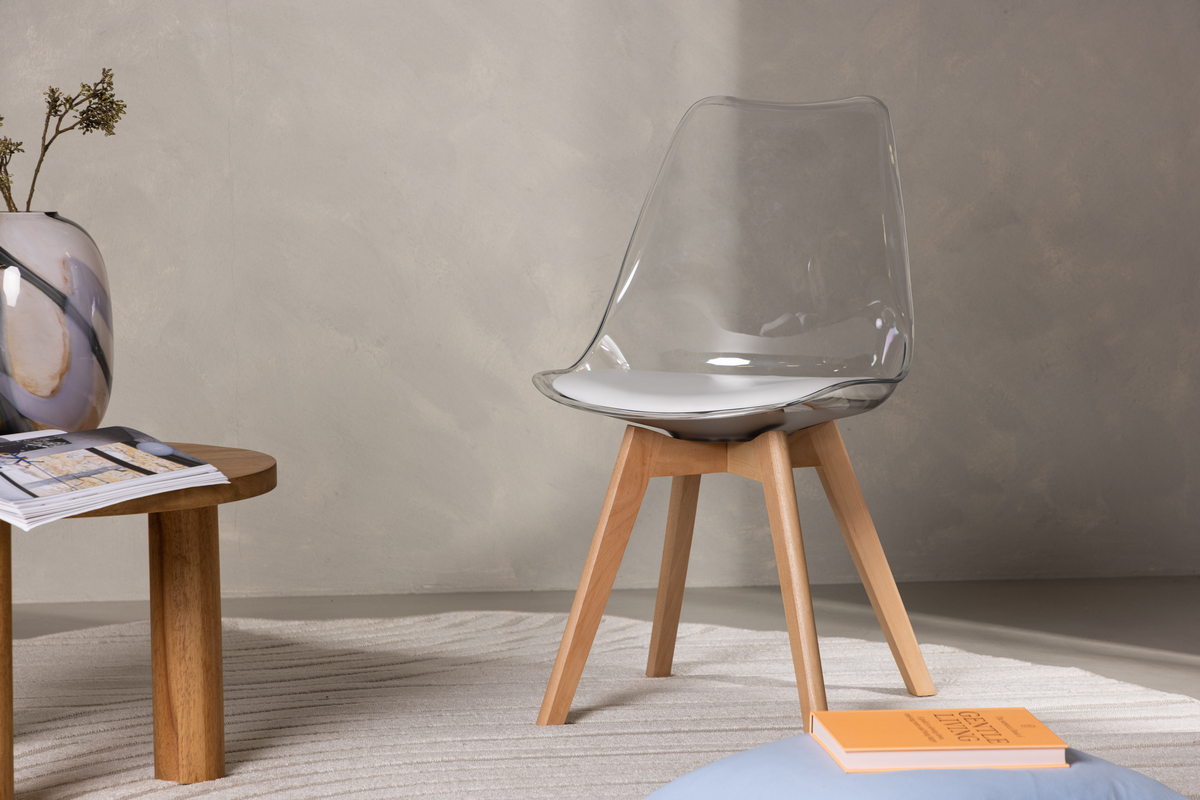 Stoel 'Edvin' - Transparant