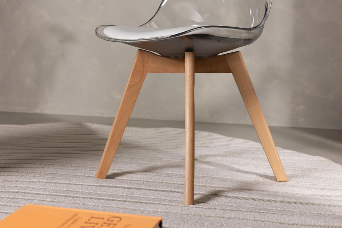 Stoel 'Edvin' - Transparant