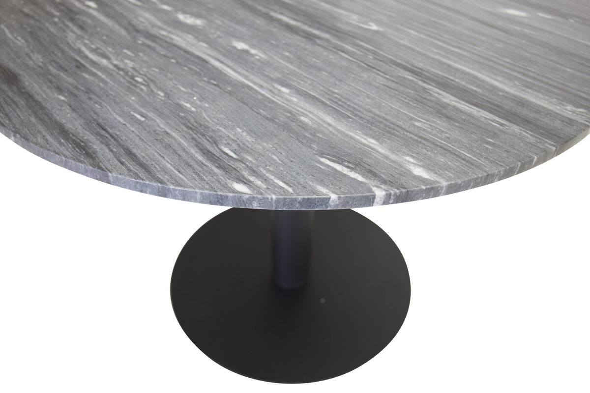 Eettafel 'Ebba' Rond 106cm - Grijs