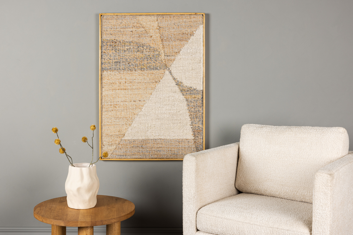 Wandtapijt 'Sala' 70x100 cm - Beige