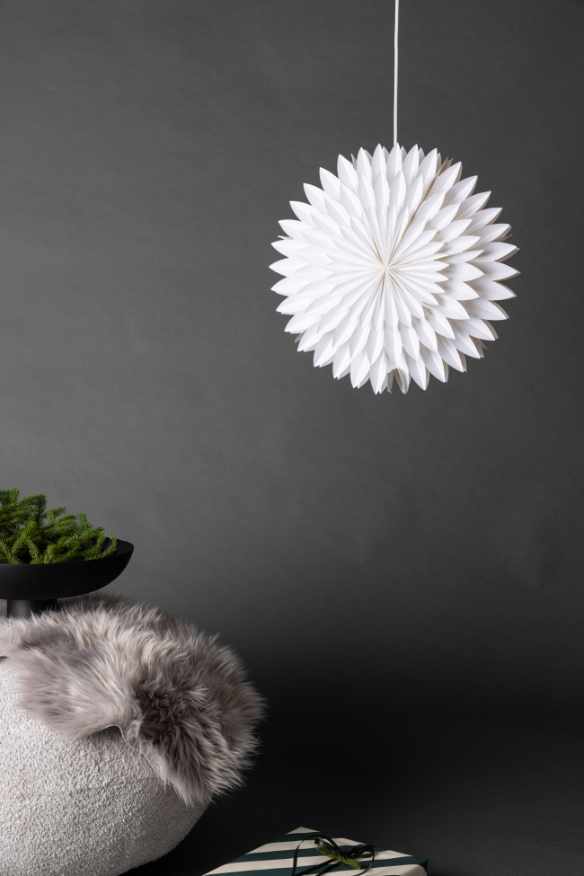 Kerstster 'Örnsköldsvik' - Wit