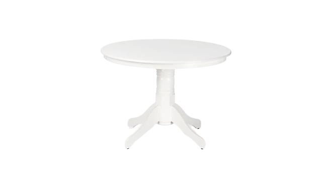 Eettafel 'Visby' Rond 106cm - Wit