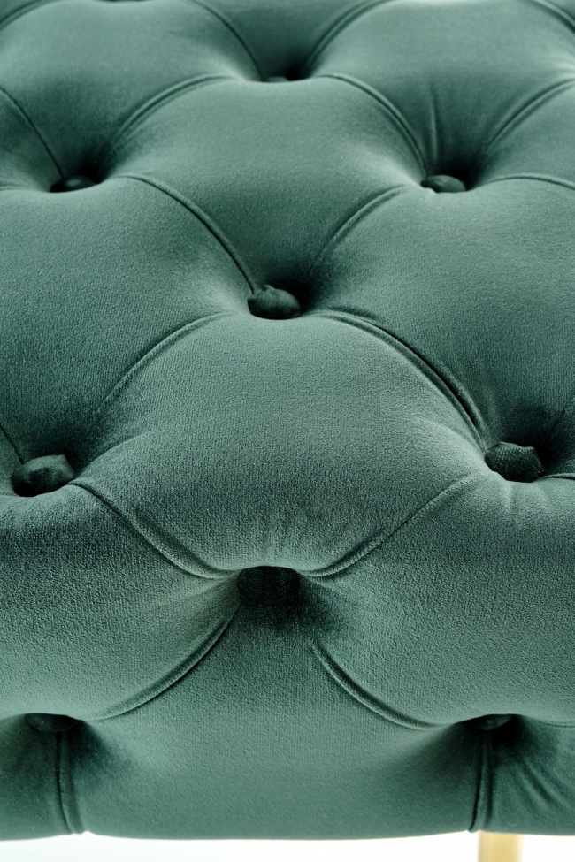 Bank 'Athena' - Groen/ messing