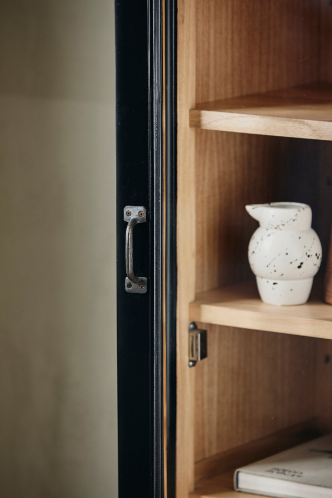 Vitrinekast 'Viva' - Zwart