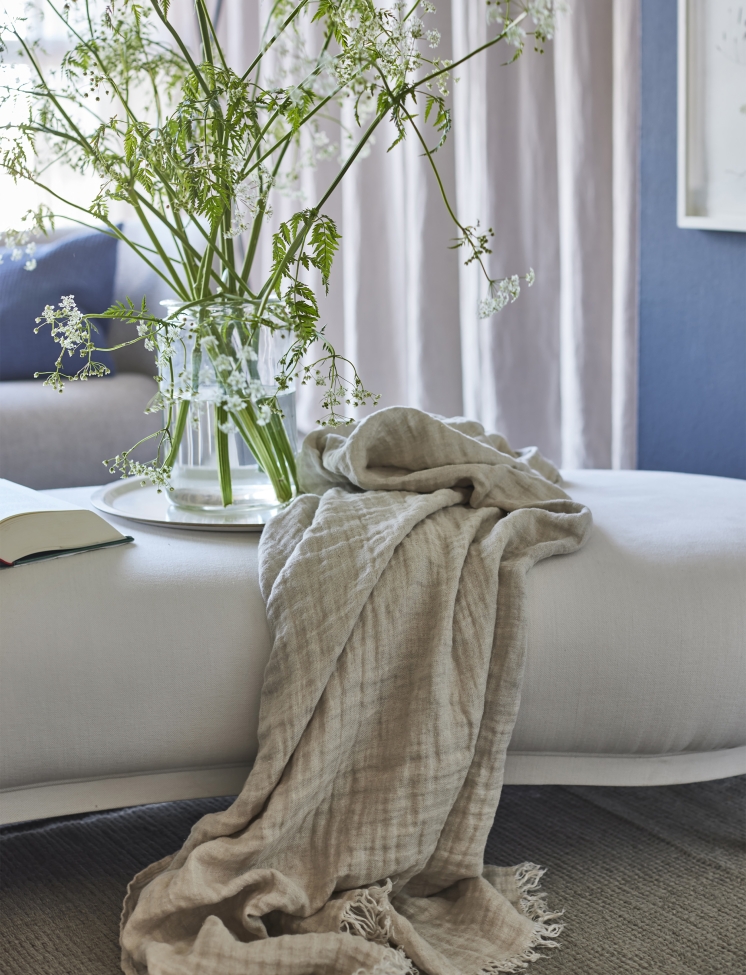 Deken 'Hannelin' 130x170 - Natuurlijk