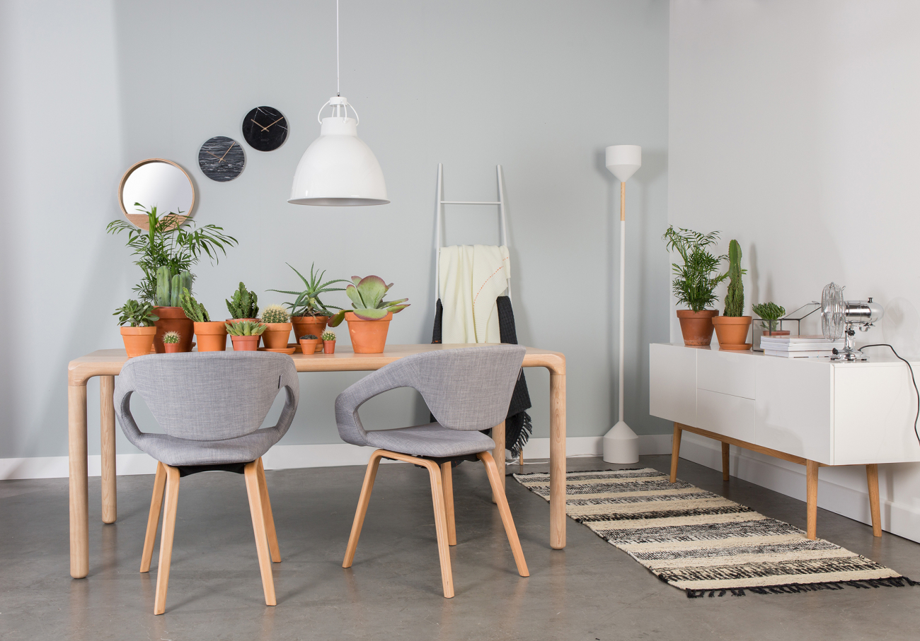 Tafel 'Storm' 220x90cm - Natuurlijk