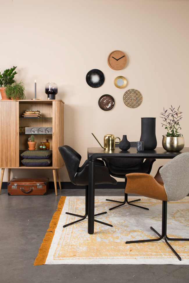 Tafel 'Storm' 180x90cm - Zwart