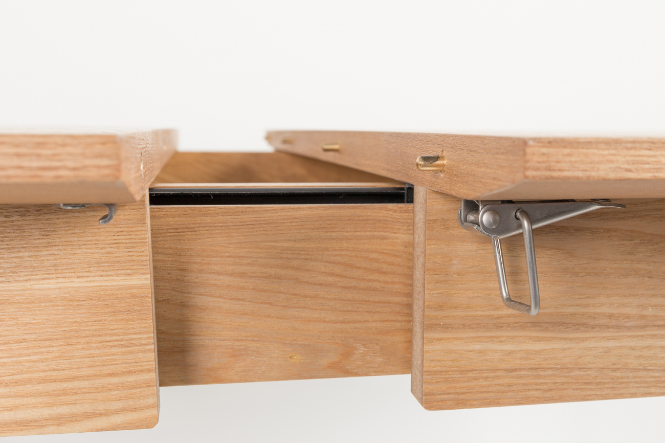 Eettafel 'Glimpse' - 180-240x90cm