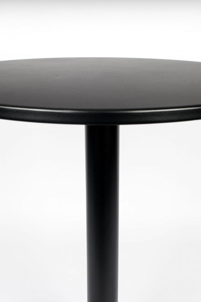 Bistro tafel 'Maze' Rond 70cm - Zwart