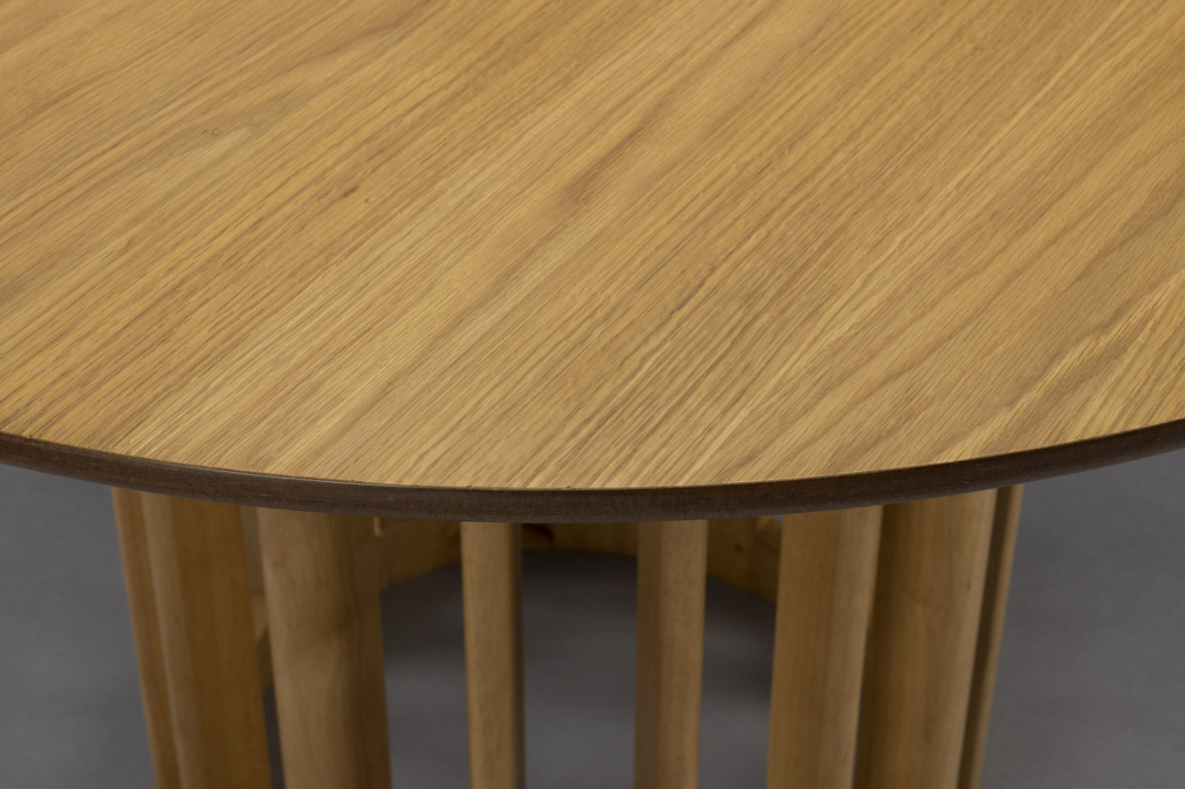 Tafel 'Barlet' Rond 120cm - Natuur