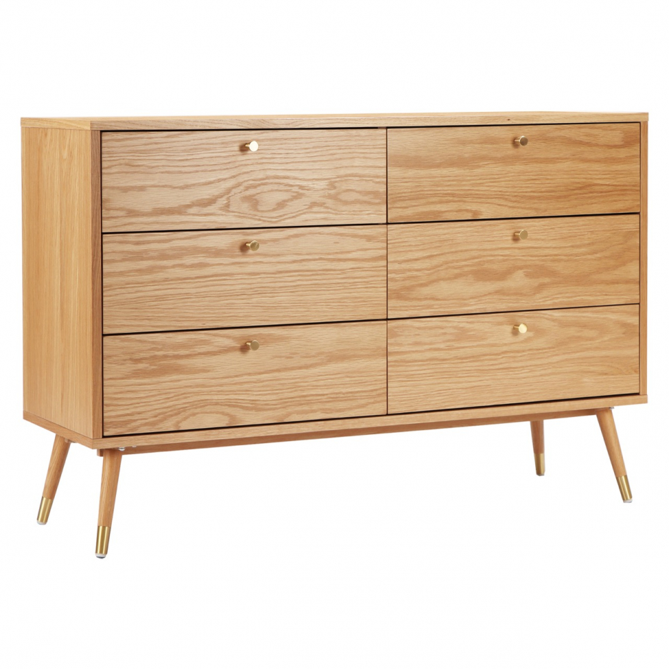 Lade 'Prime' 6 lades - Eiken