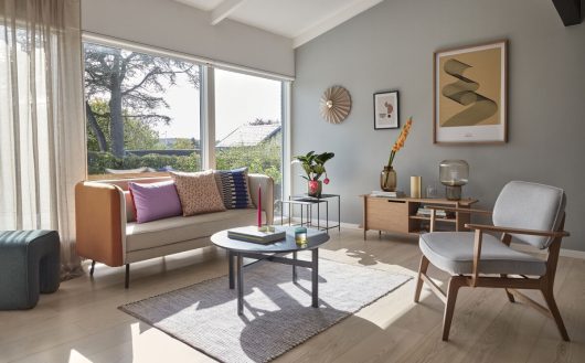 Loungestoel 'Haze' - Grijs