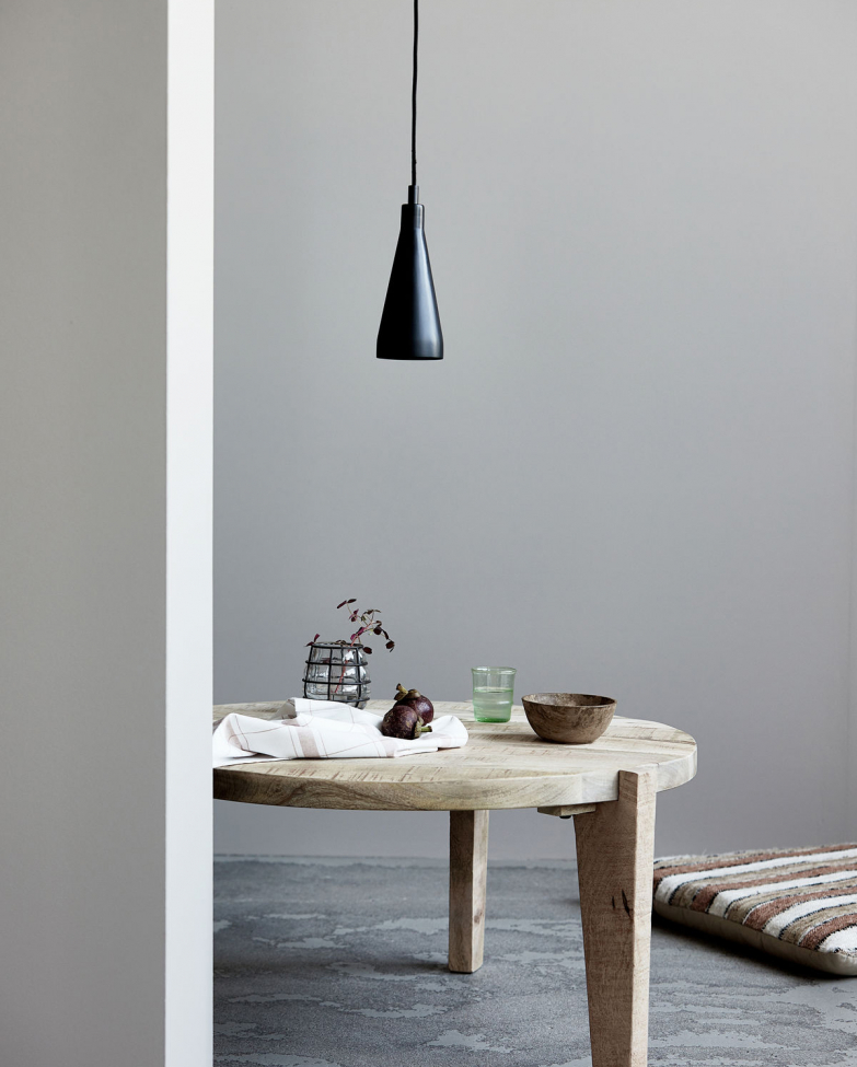 Plafondlamp 'Jammu' - Zwart