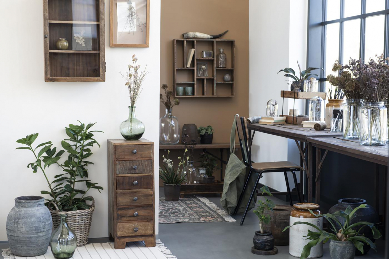 Wandplank 'Unique' - Gerecycled Hout/Vintage