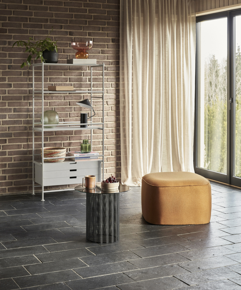 Poef 'Cube' - Oranje