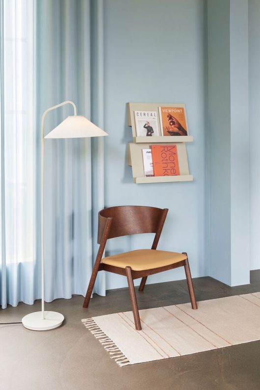 Tijdschriftenhouder 'Slope' - Beige