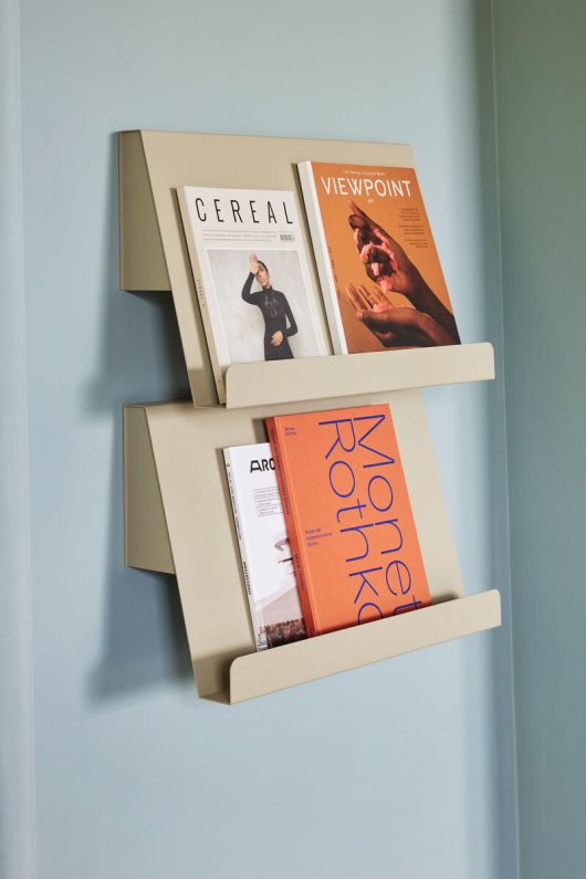 Tijdschriftenhouder 'Slope' - Beige