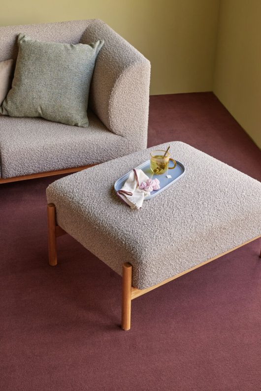 Kruk 'Moment' - Natuur/Grijs