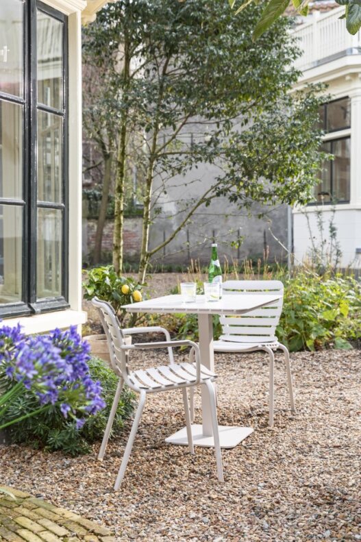 Bistro tafel 'Vondel' 71x71cm - Zwart