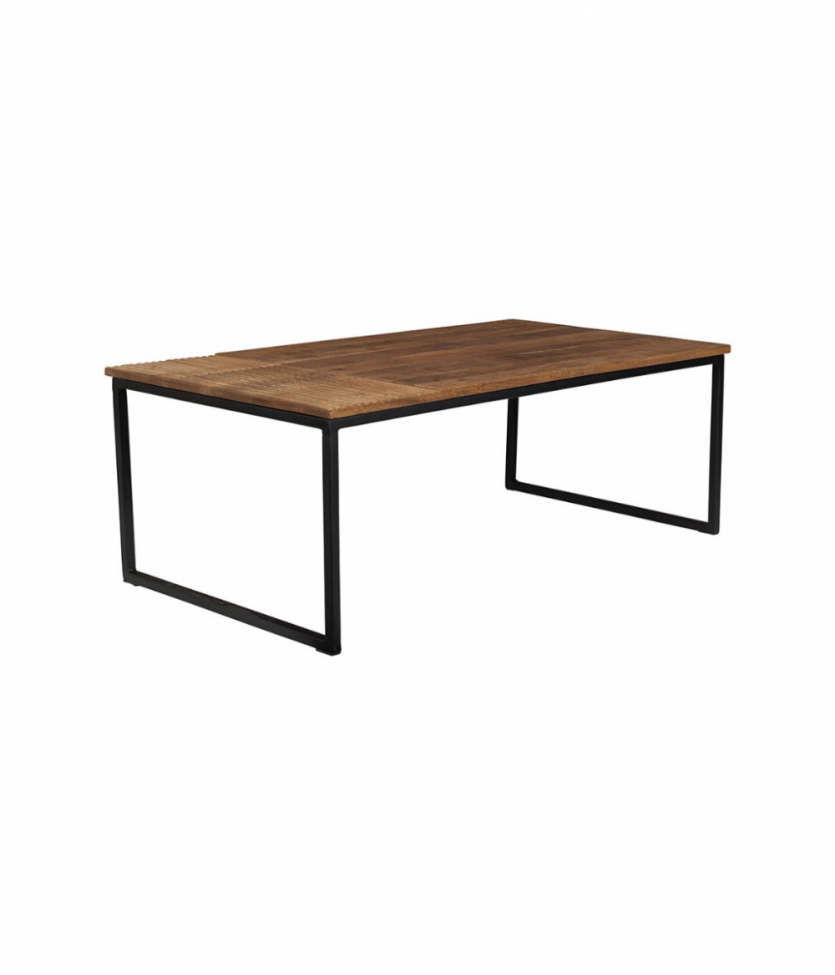 Salontafel 'Randi' - Natuurlijk/Zwart