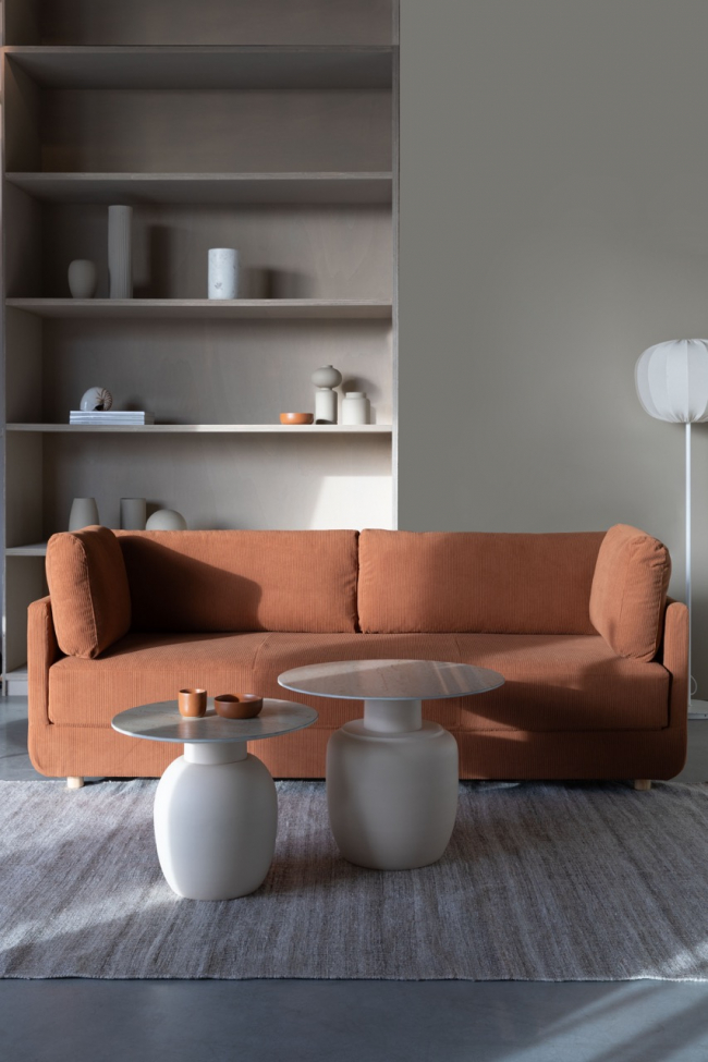 Bijzettafel 'Karula' - Beige