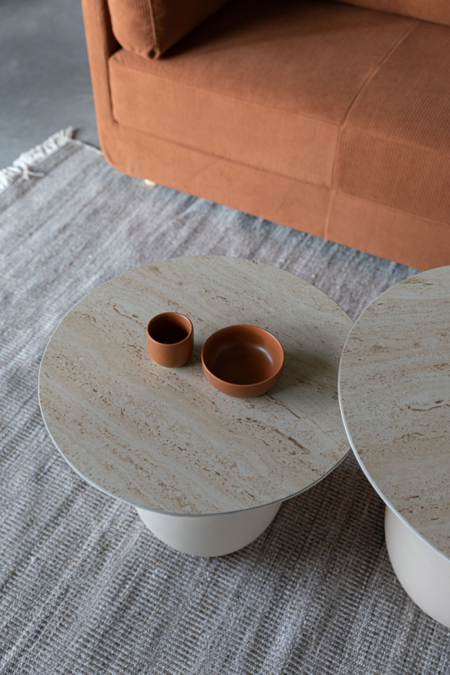 Bijzettafel 'Karula' - Beige