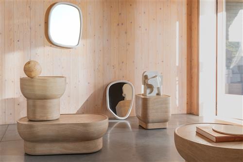 Bijzettafel 'Noble' Vierkant - Beige