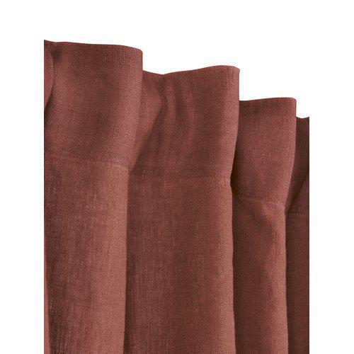 Gordijn 'Julie' 2-pack 145x280 - Rood