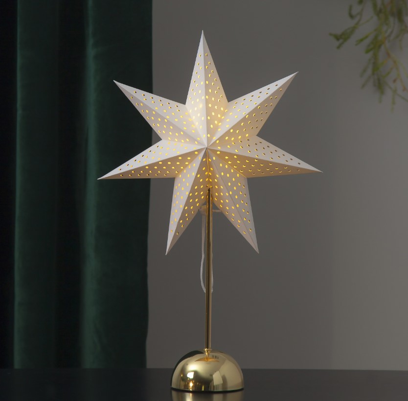 Kerstster 'Lottie' - Wit
