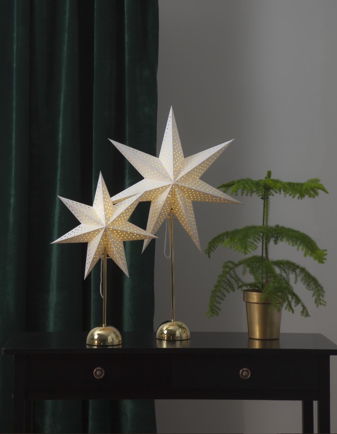 Kerstster 'Lottie' - Wit