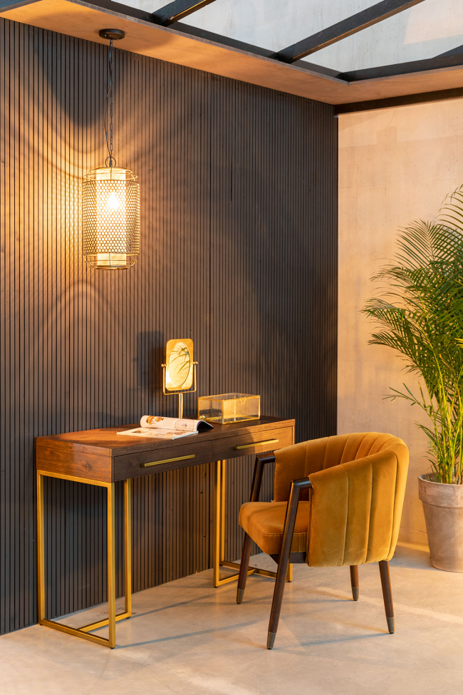 Console tafel 'Class' - Bruin