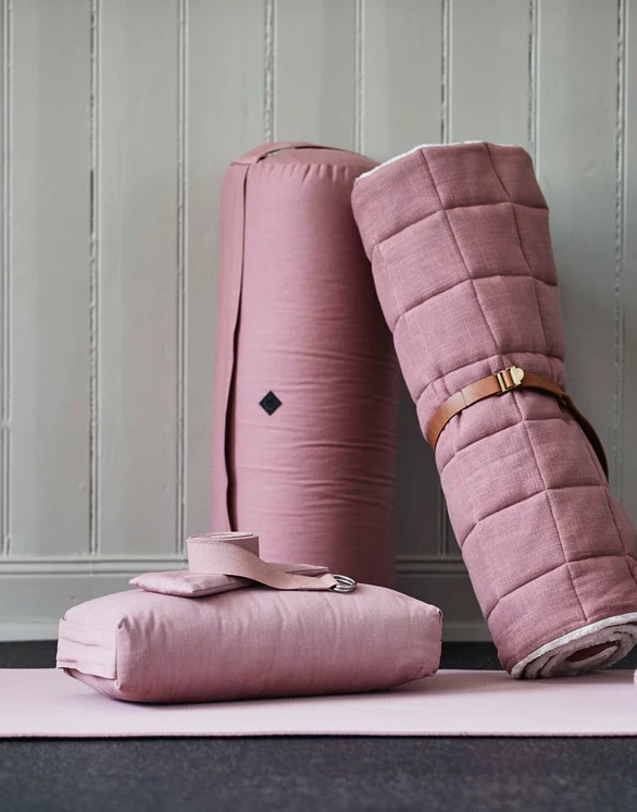 Vloerkleed 'Yin Yoga' - Roze