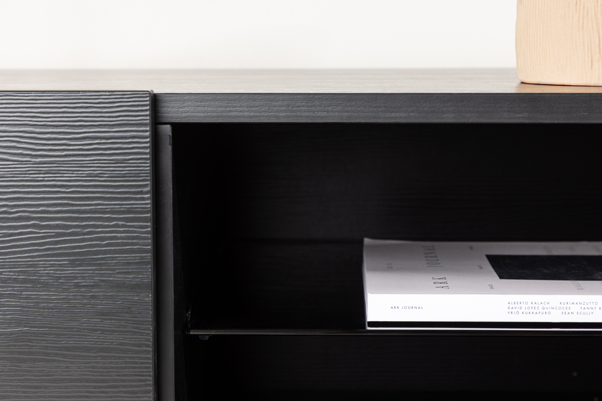 Bank 'Pomezia' - Zwart