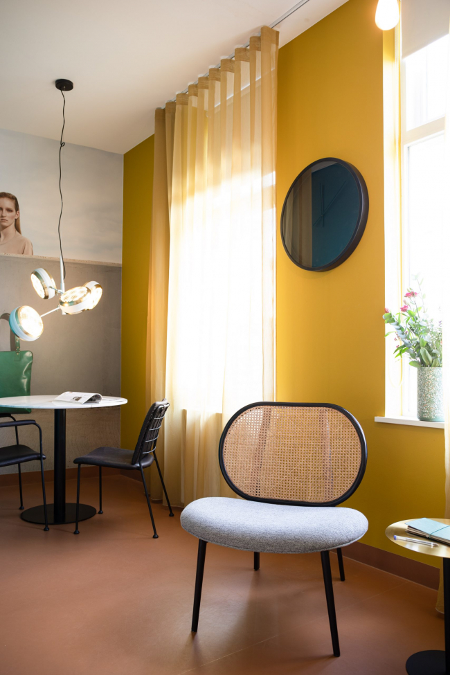 Fauteuil 'Spike' - Natuurlijk/Grijs/Zwart