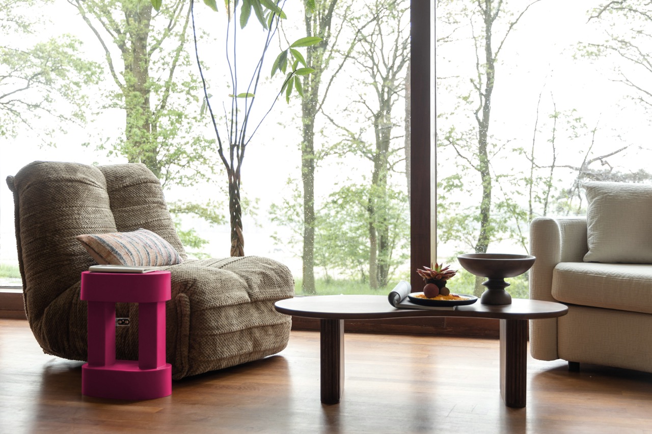 Verstelbare fauteuil 'Hamilton' - Bruin