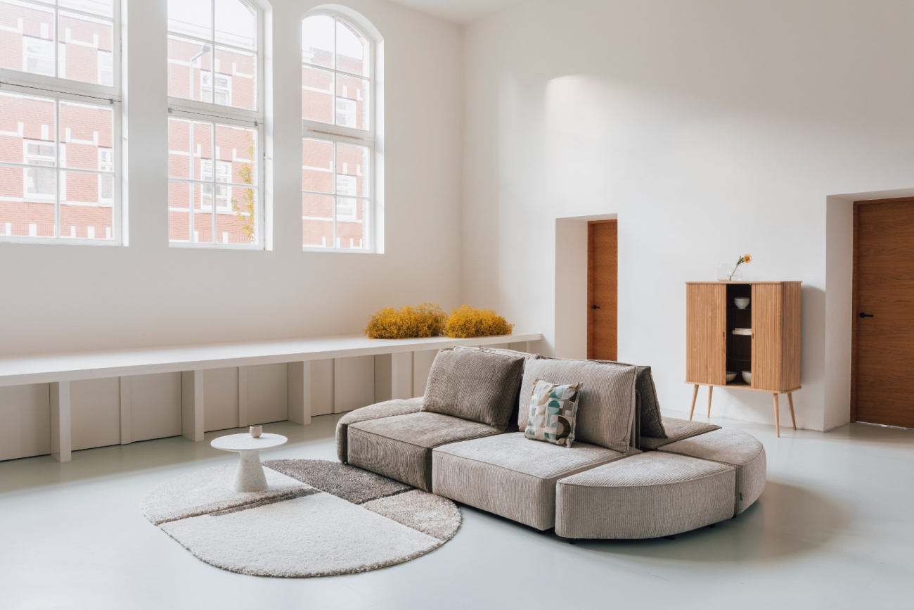 Bank 'Hunter' 3-zits - Zand