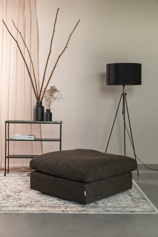 Voetenbank 'Sense Espresso' - Bruin