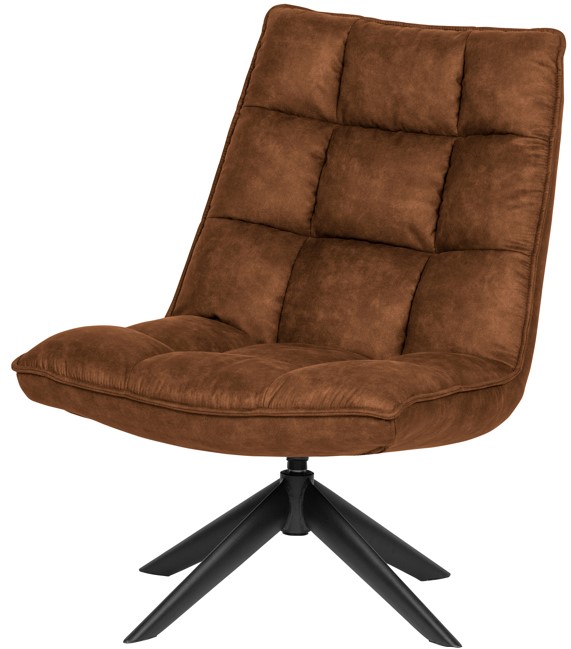 Fauteuil 'Jouke' - Cognac