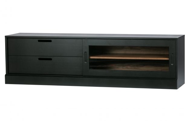 Tv-meubel 'James' - Zwart