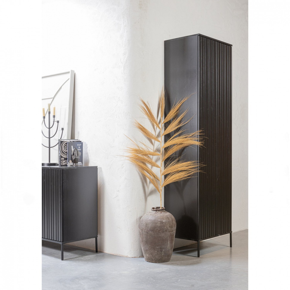 Dressoir ‘New Gravure’ 200 cm - Zwart/Zwart