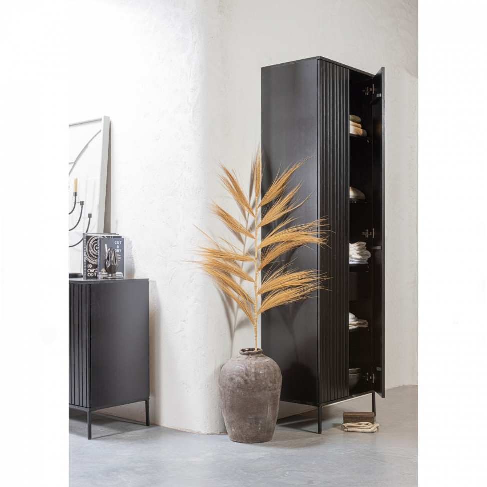 Dressoir ‘New Gravure’ 200 cm - Zwart/Zwart