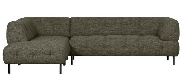 Linker hoekbank 'Lloyd' - Groen