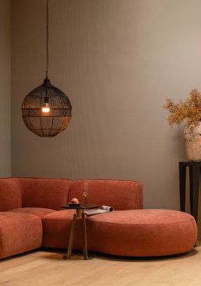 Rechter bank 'Polly' - Terracotta