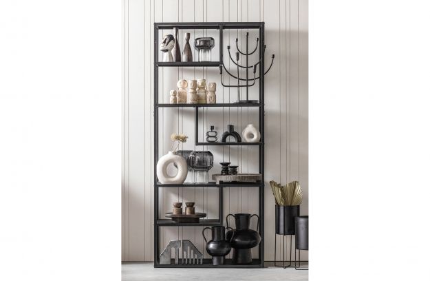 Wandplank 'Teun' - Zwart